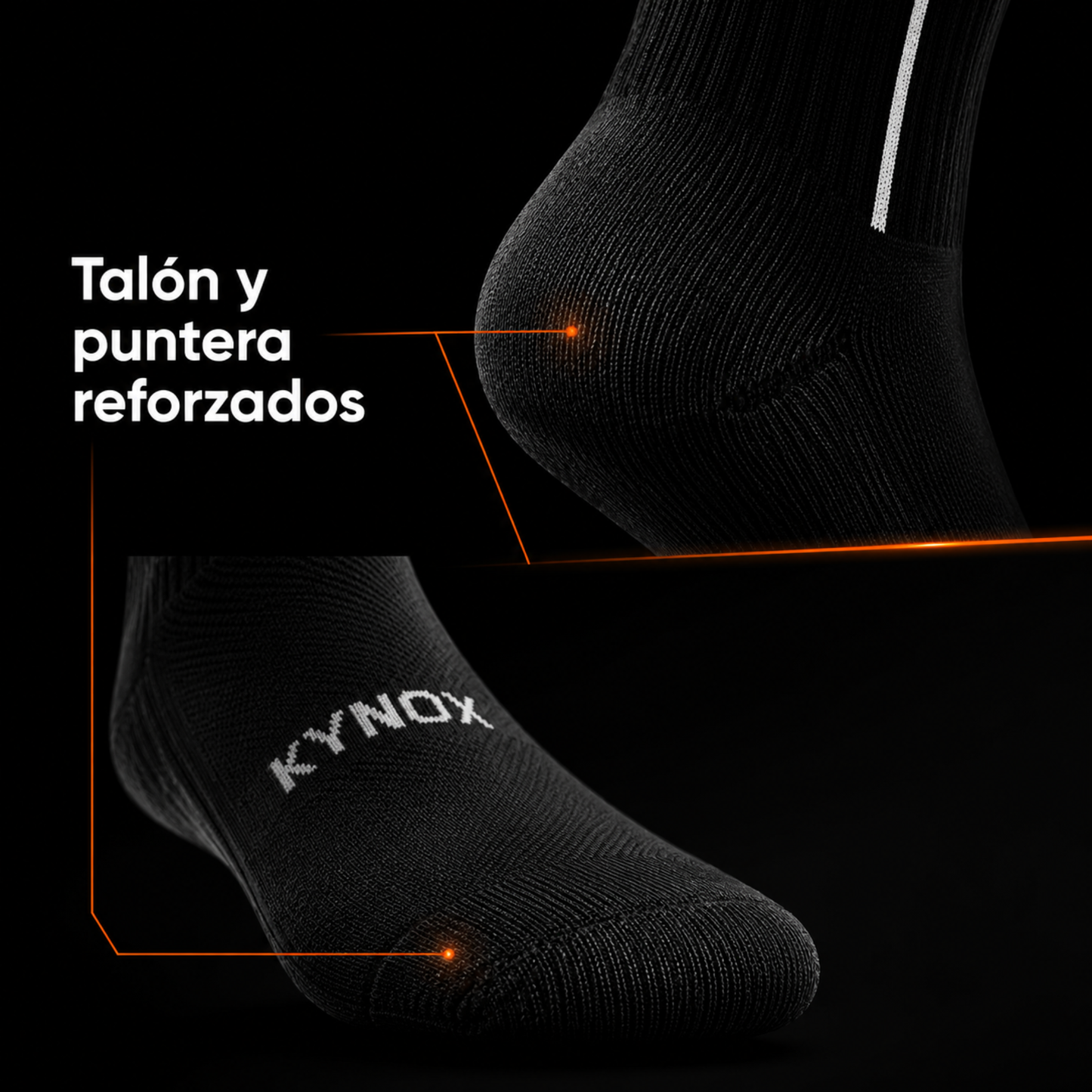 Medias Deportivas Antideslizantes KYNOX GRIP