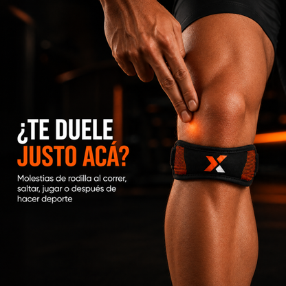 Banda Rotuliana Deportiva KYNOX FLEX para aliviar el dolor de rodilla