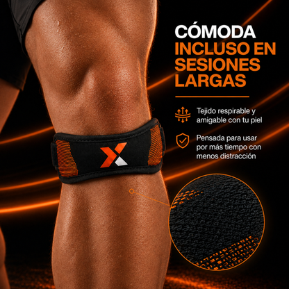 Banda Rotuliana Deportiva KYNOX FLEX para aliviar el dolor de rodilla
