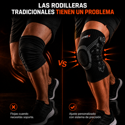 Rodillera Deportiva KYNOX FIT 360 con Ajuste de Precisión
