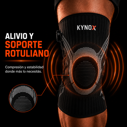 Rodillera Deportiva KYNOX FIT 360 con Ajuste de Precisión