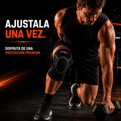 Rodillera Deportiva KYNOX FIT 360 con Ajuste de Precisión
