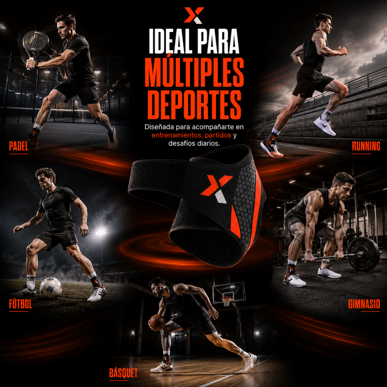Tobillera Deportiva Kynox Stability