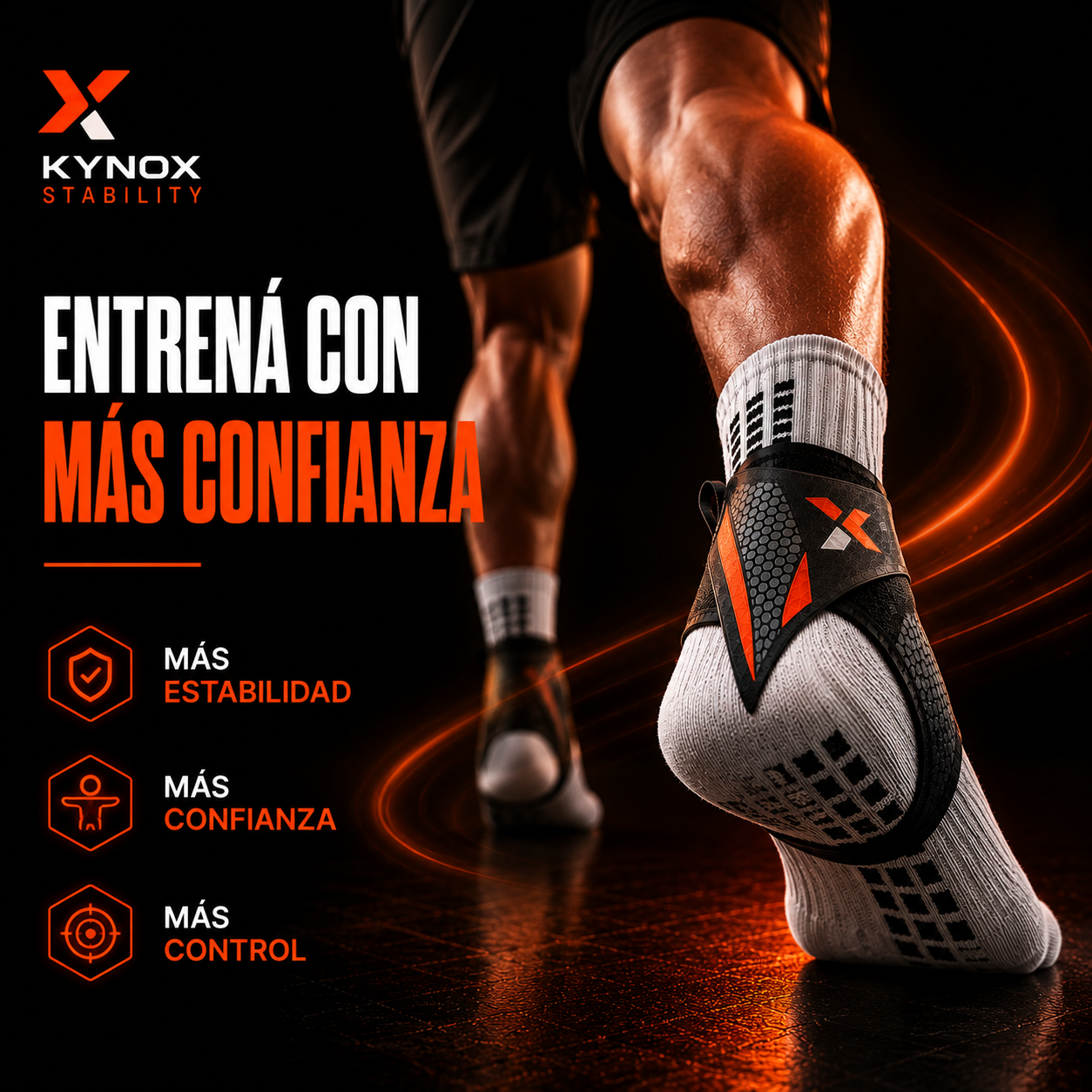 Tobillera Deportiva Kynox Stability