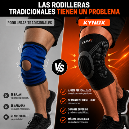 Rodillera Deportiva KYNOX FIT 360 con Ajuste de Precisión